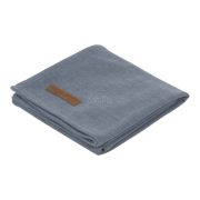 Stoffwindel Swaddle Pure Blau Little Dutch 120×120