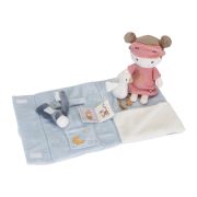 Spielset Sleepover Puppe Rosa Little Dutch