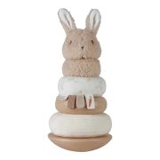 Stapelturm mit Ringen Baby Bunny Little Dutch