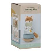 Stapelturm mit Ringen Forest Friends Fuchs Little Dutch